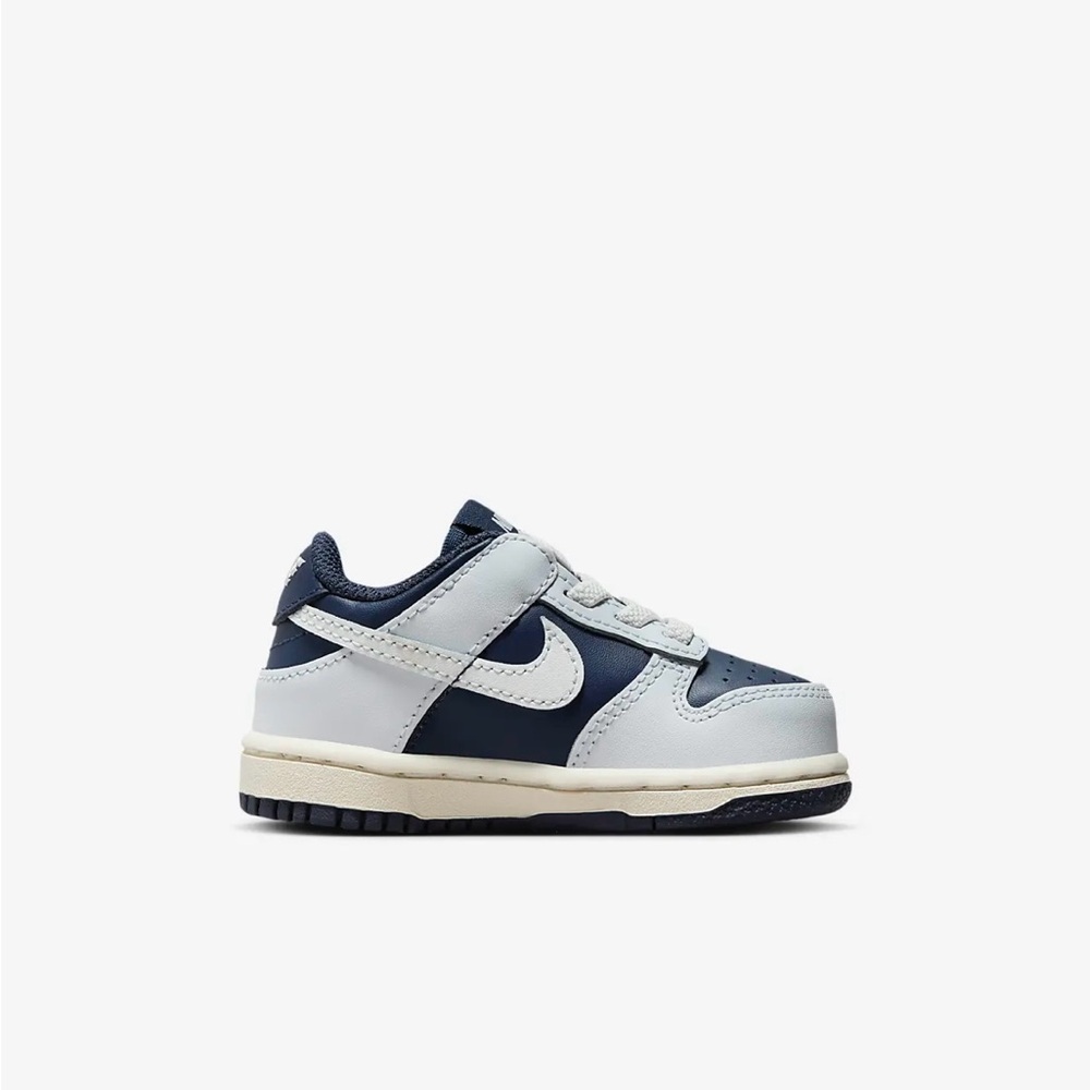 Brand New Nike Dunk Low Toddler Shoes “Midnight Navy” - Picture 2 of 13
